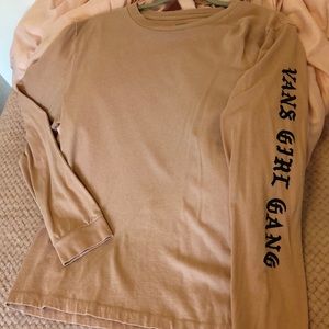 VANS long sleeve shirt